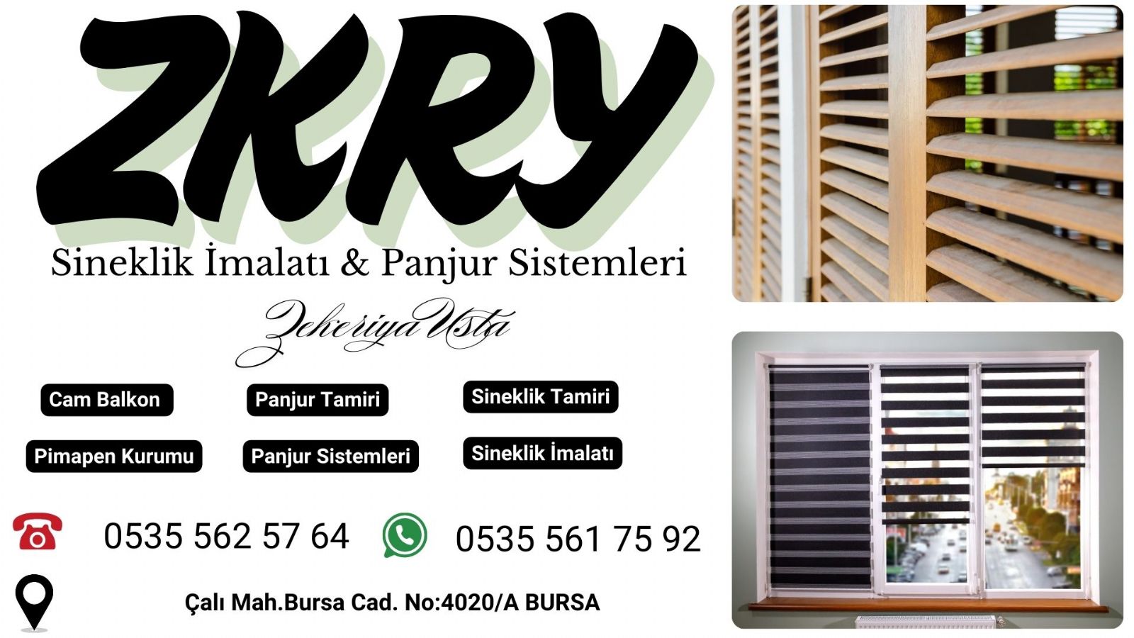 Bursa  Kepenk Tamiri 